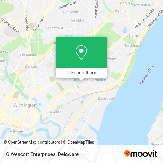 G Wescott Enterprises map