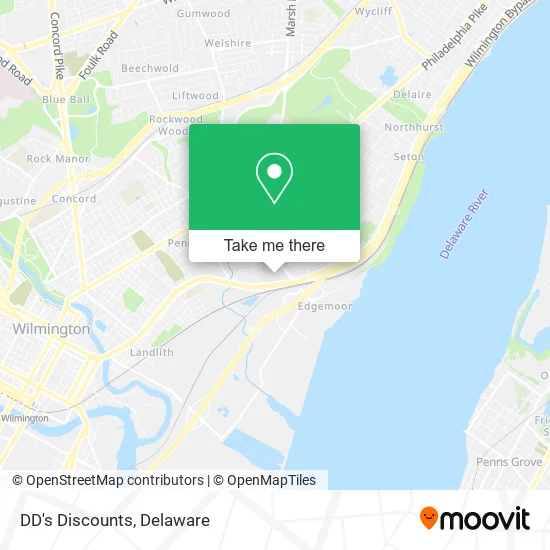 DD's Discounts map