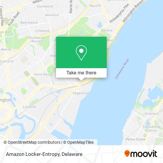 Mapa de Amazon Locker-Entropy