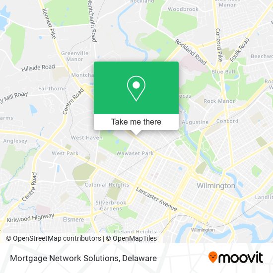 Mortgage Network Solutions map