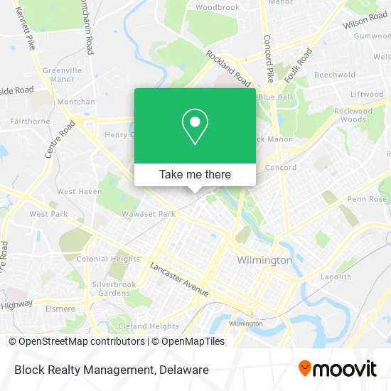 Block Realty Management map