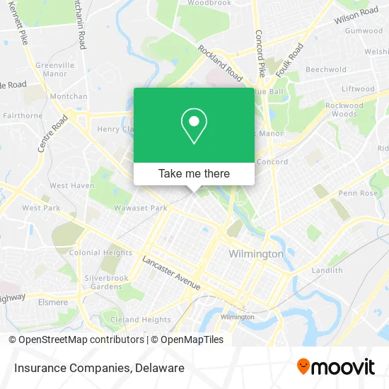Insurance Companies map