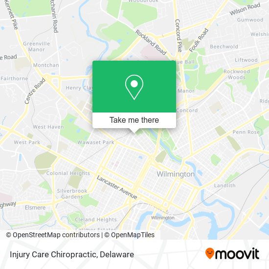 Mapa de Injury Care Chiropractic