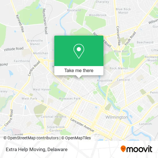 Extra Help Moving map