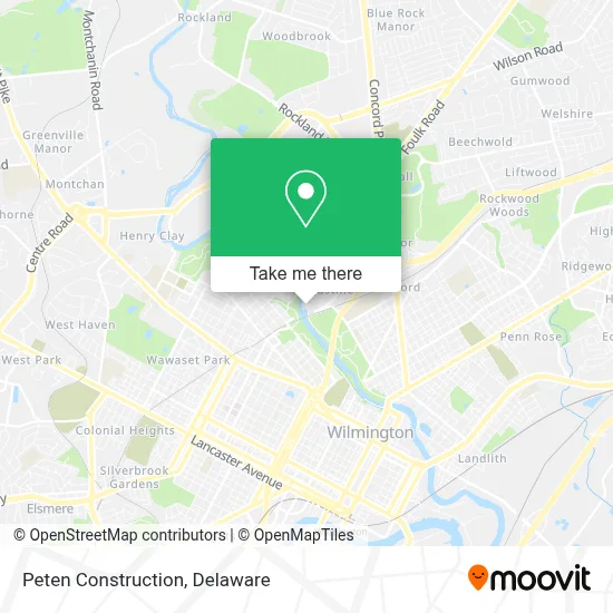 Peten Construction map