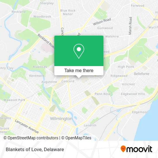 Blankets of Love map