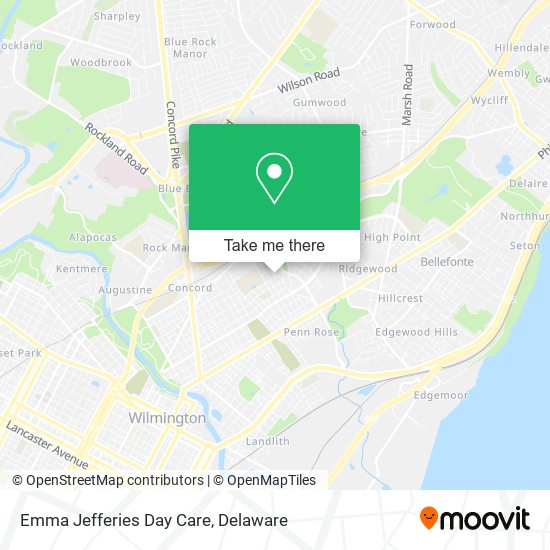 Emma Jefferies Day Care map