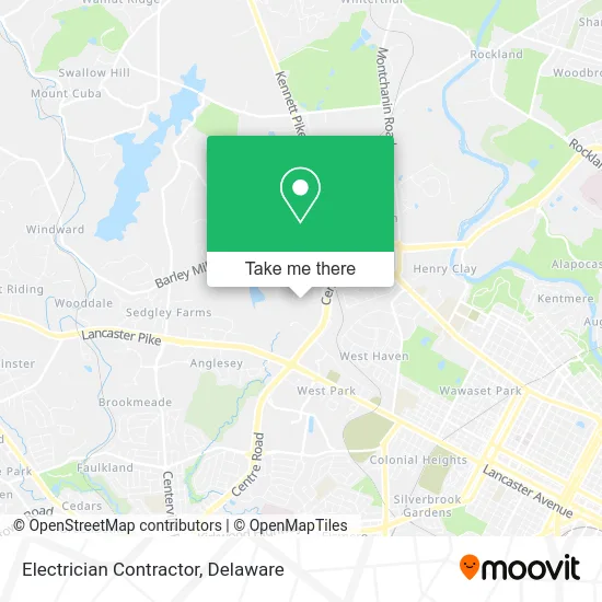 Electrician Contractor map