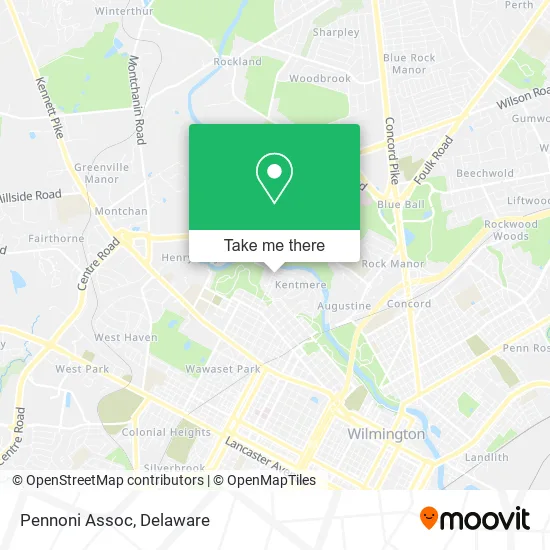 Pennoni Assoc map