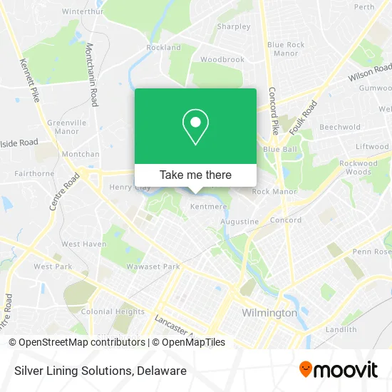 Silver Lining Solutions map