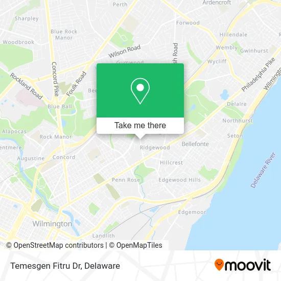 Temesgen Fitru Dr map