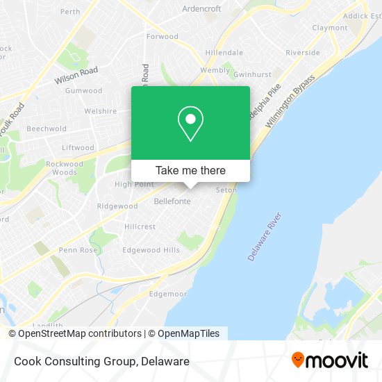 Mapa de Cook Consulting Group