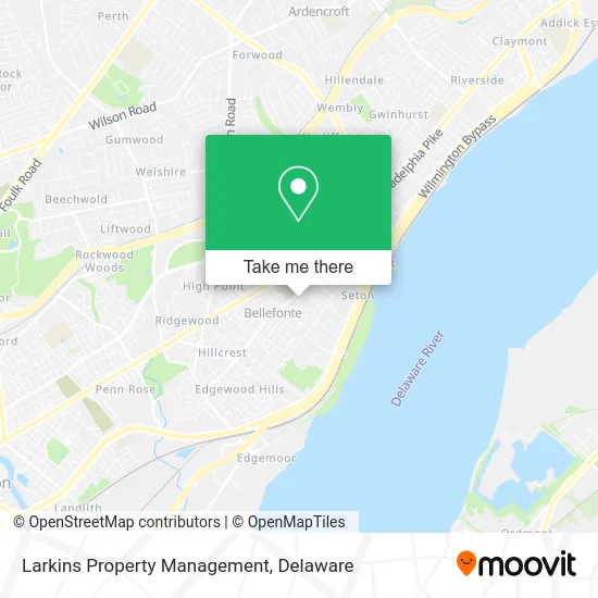 Larkins Property Management map