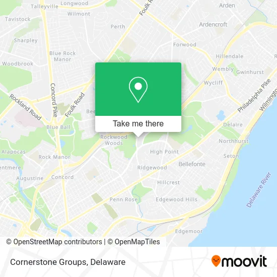 Cornerstone Groups map