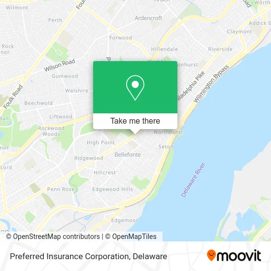 Preferred Insurance Corporation map