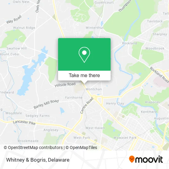 Whitney & Bogris map