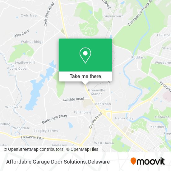 Affordable Garage Door Solutions map