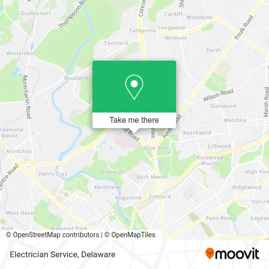 Electrician Service map