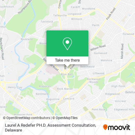 Mapa de Laurel A Redefer PH.D. Assessment Consultation