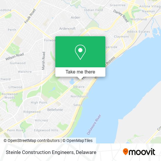 Steinle Construction Engineers map