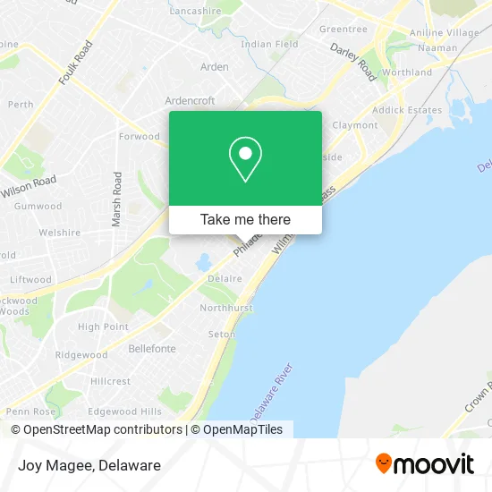 Mapa de Joy Magee
