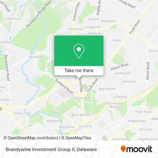 Brandywine Investment Group II map