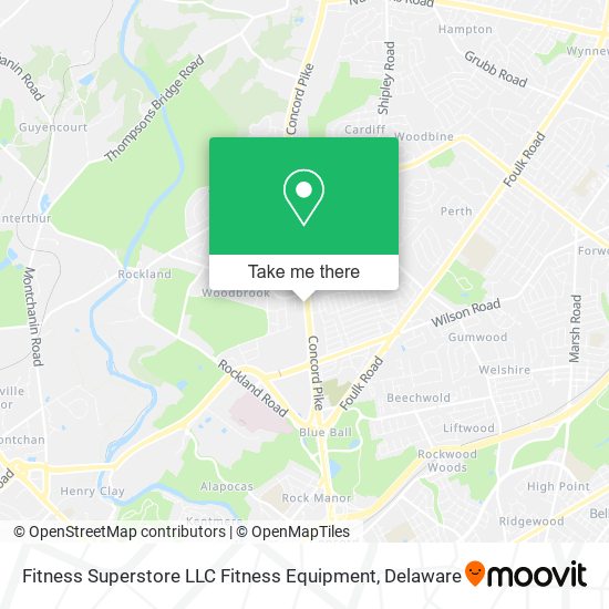 Mapa de Fitness Superstore LLC Fitness Equipment