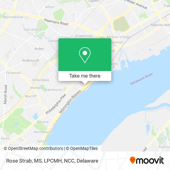 Rose Strab, MS, LPCMH, NCC map