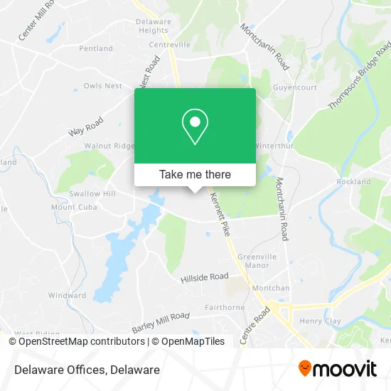 Delaware Offices map