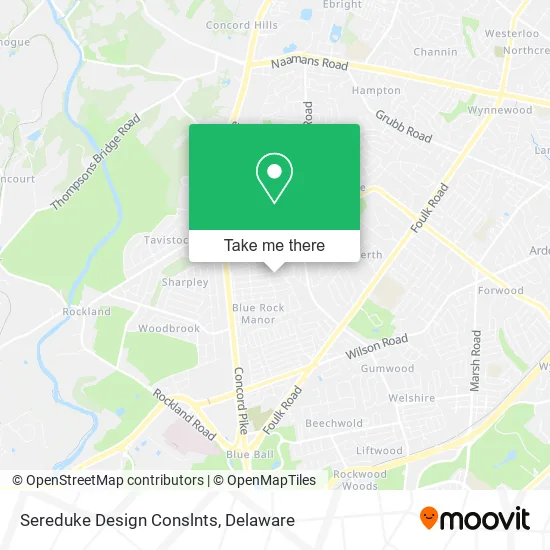 Sereduke Design Conslnts map