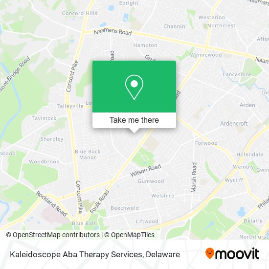 Kaleidoscope Aba Therapy Services map