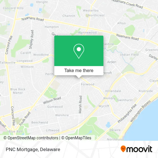 PNC Mortgage map