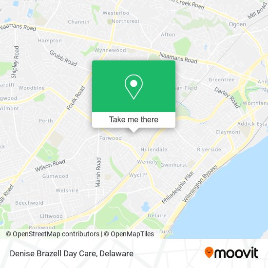 Mapa de Denise Brazell Day Care