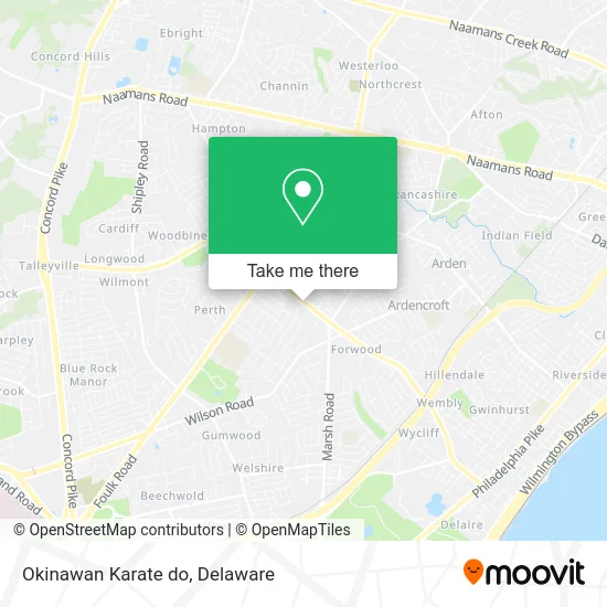 Okinawan Karate do map