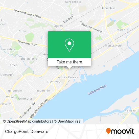 ChargePoint map