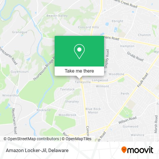 Mapa de Amazon Locker-Jil