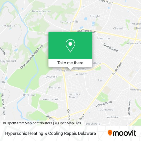 Hypersonic Heating & Cooling Repair map