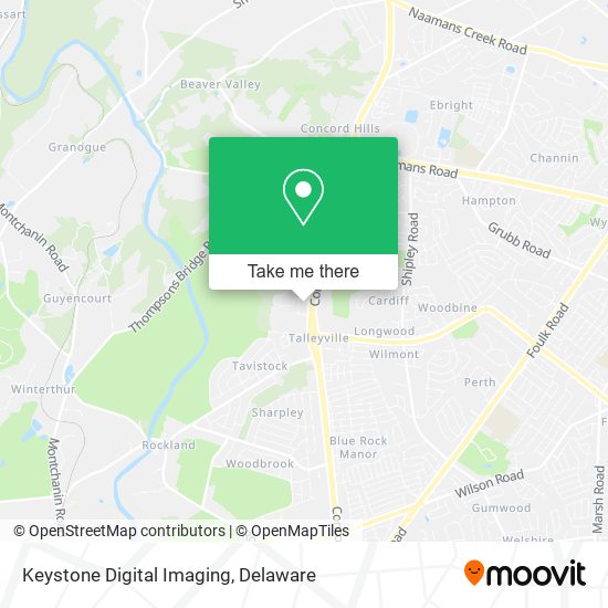 Keystone Digital Imaging map