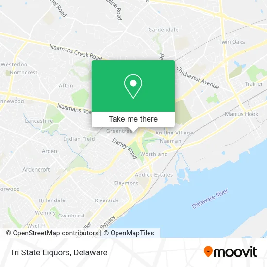 Tri State Liquors map