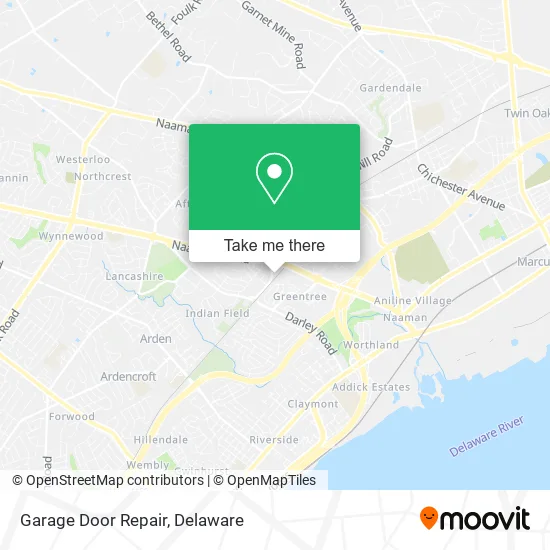 Garage Door Repair map