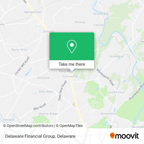 Mapa de Delaware Financial Group