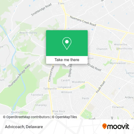 Advicoach map