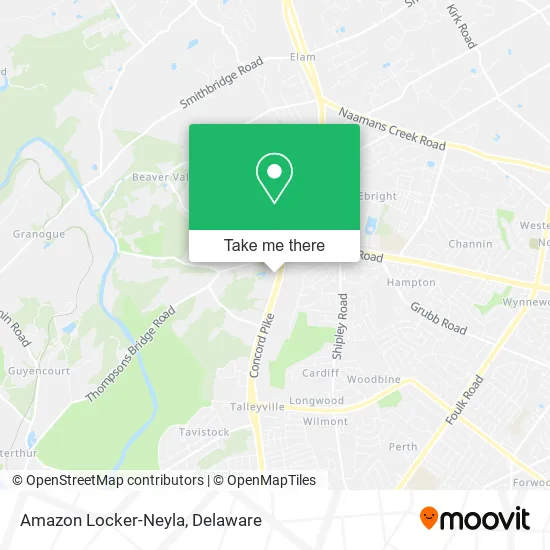 Amazon Locker-Neyla map