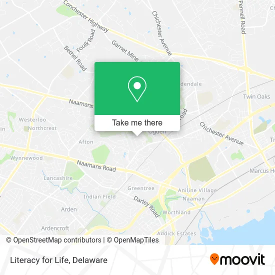 Literacy for Life map