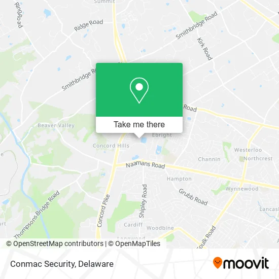 Conmac Security map