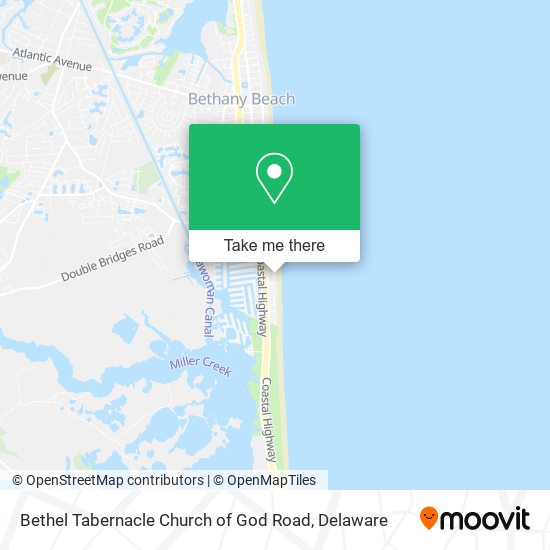 Bethel Tabernacle Church of God Road map
