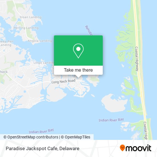 Paradise Jackspot Cafe map