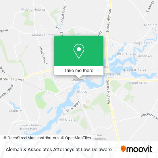 Aleman & Associates Attorneys at Law map
