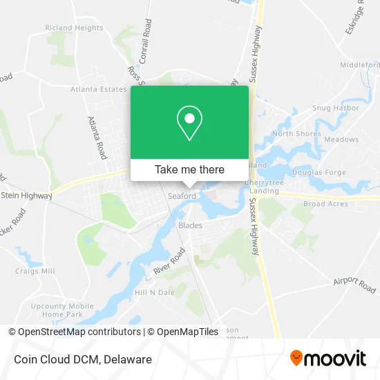 Coin Cloud DCM map