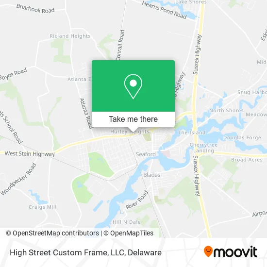 High Street Custom Frame, LLC map